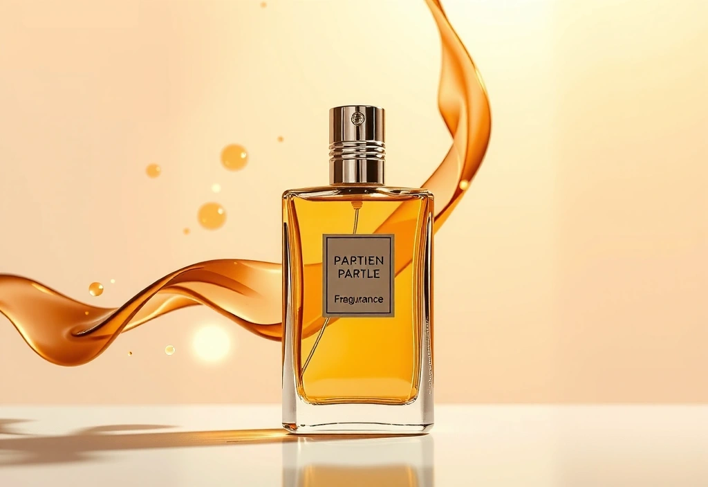 Esencja zapachu - abstrakcyjne przedstawienie luksusowych perfum